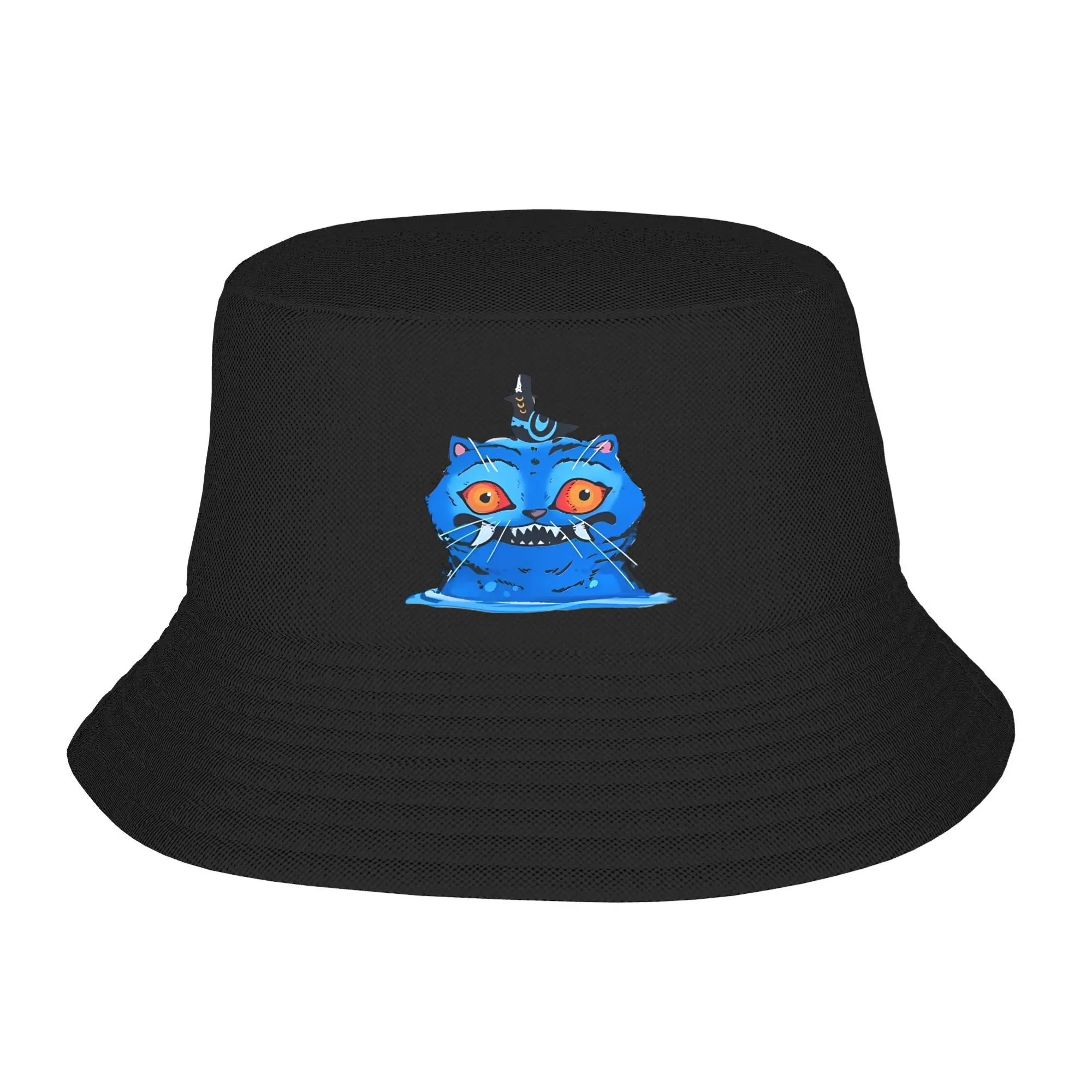 Huntrix KPop Demon Hunters Logo Bucket Hat Summer Beach Vacation Getaway Headwear Merch Fisherman Caps for Woman Panamka