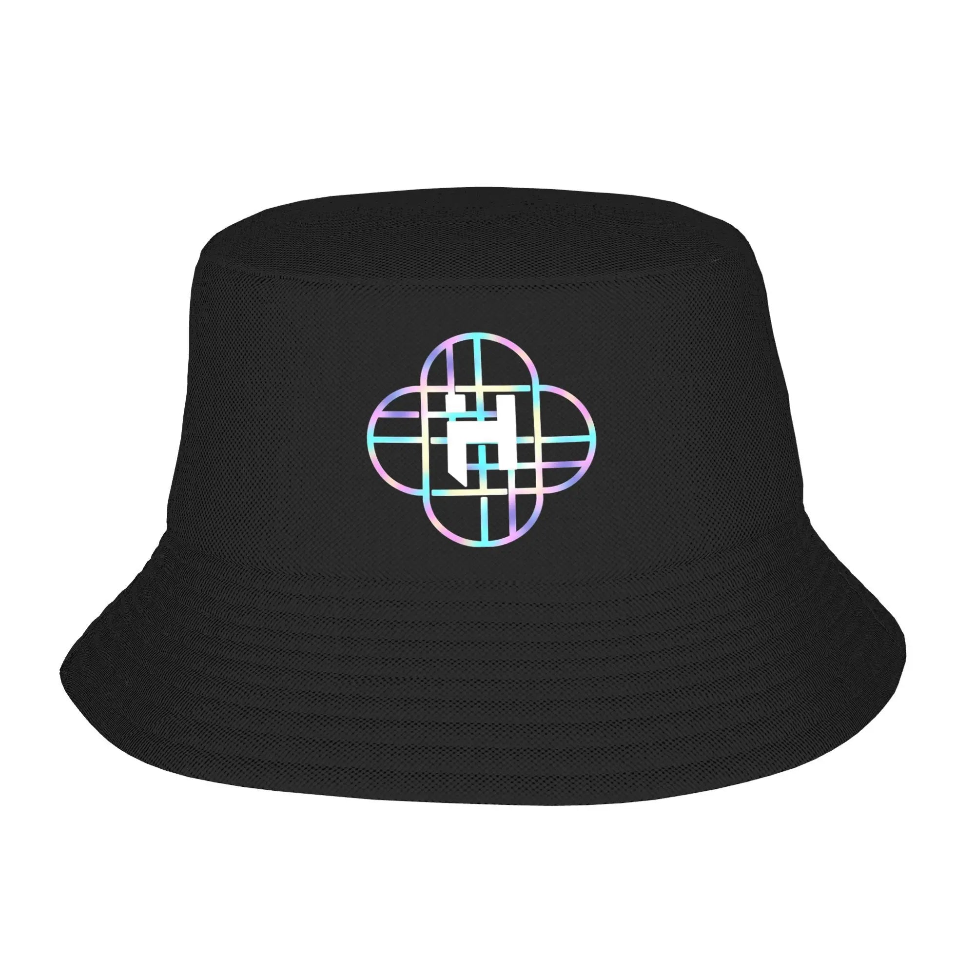 Huntrix KPop Demon Hunters Logo Bucket Hat Summer Beach Vacation Getaway Headwear Merch Fisherman Caps for Woman Panamka