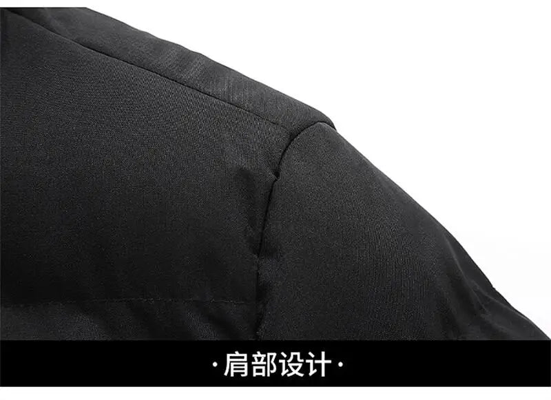 Winter Coats Men 2026 New Thick Warm Parkas Puffer Jackets Bomber Jackets Fashion Waterproof Designer Luxury Men Down Jackets