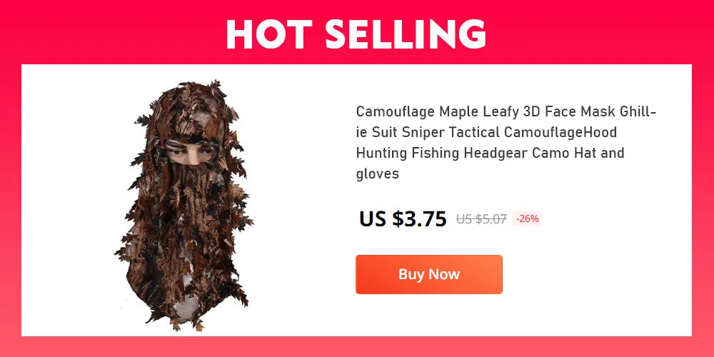 Men Women Kids Ghillie Suit Hunter Camouflage Clothes robe hunting clothes gilly suit Jungle Leave Clothing Hunting Suit