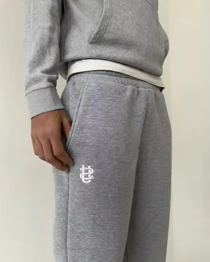 2025 Y2K Oversized Hoodie Zipper Embroidery Sweatshirt with Hood for Men and Women Harajuku Fashion Pants 2pcs Sets Sweatshirt