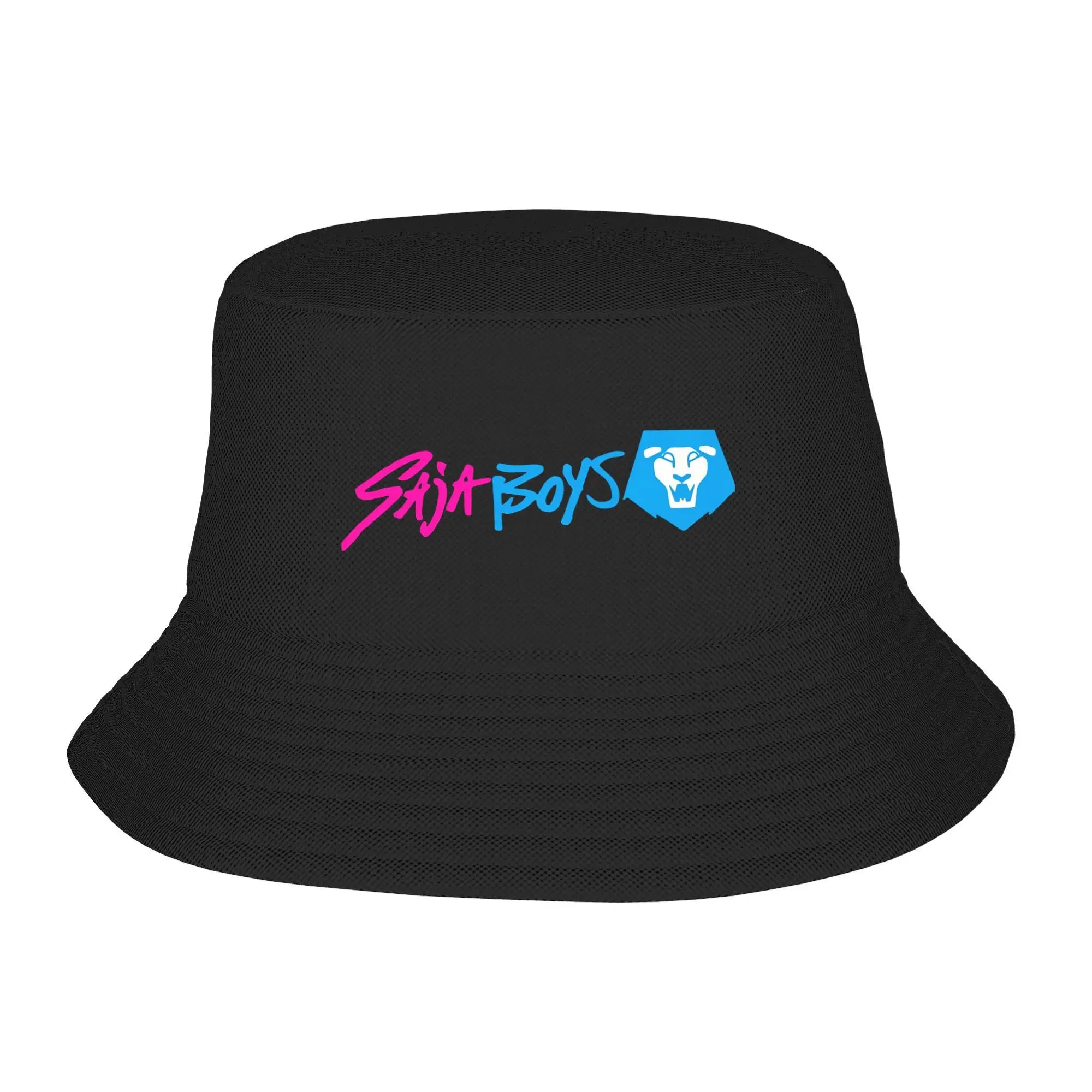 Huntrix KPop Demon Hunters Logo Bucket Hat Summer Beach Vacation Getaway Headwear Merch Fisherman Caps for Woman Panamka