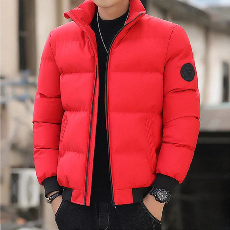 Winter Coats Men 2026 New Thick Warm Parkas Puffer Jackets Bomber Jackets Fashion Waterproof Designer Luxury Men Down Jackets
