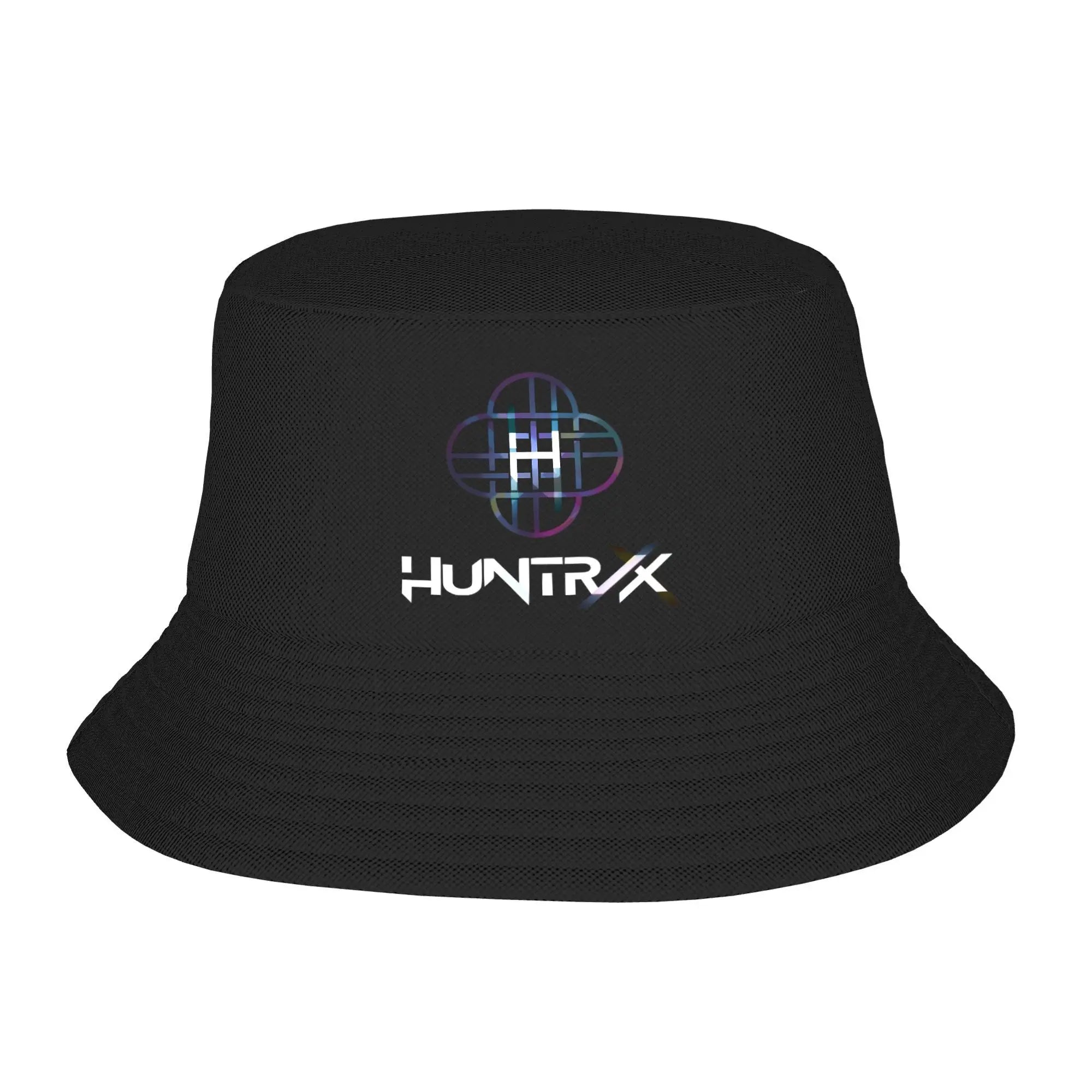Huntrix KPop Demon Hunters Logo Bucket Hat Summer Beach Vacation Getaway Headwear Merch Fisherman Caps for Woman Panamka