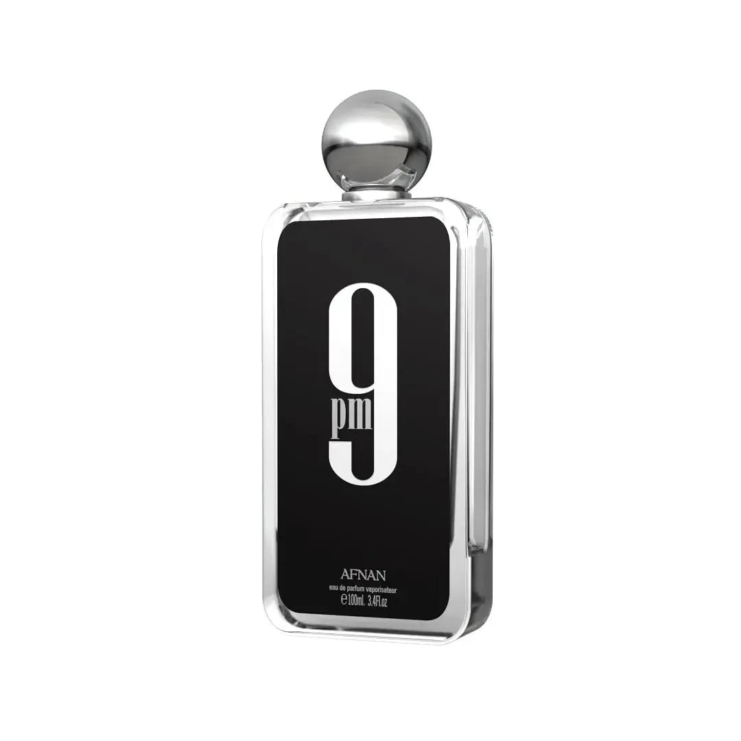 Afnan 9 PM For Men Eau De Parfum, 3.4 Fl. Oz Pheromone men's cologne, long-lasting fragrance, Christmas gift