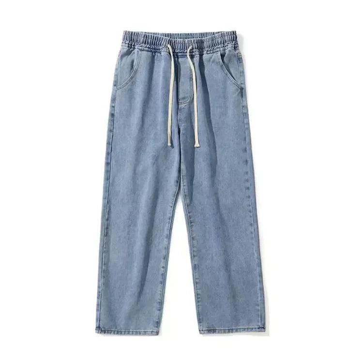 Jeans Men Wide Leg Cargo Pants Streetwear Baggy Men Korean Fashion Loose Straight Male Clothing Y2K Hip Hop Style Male Trousers