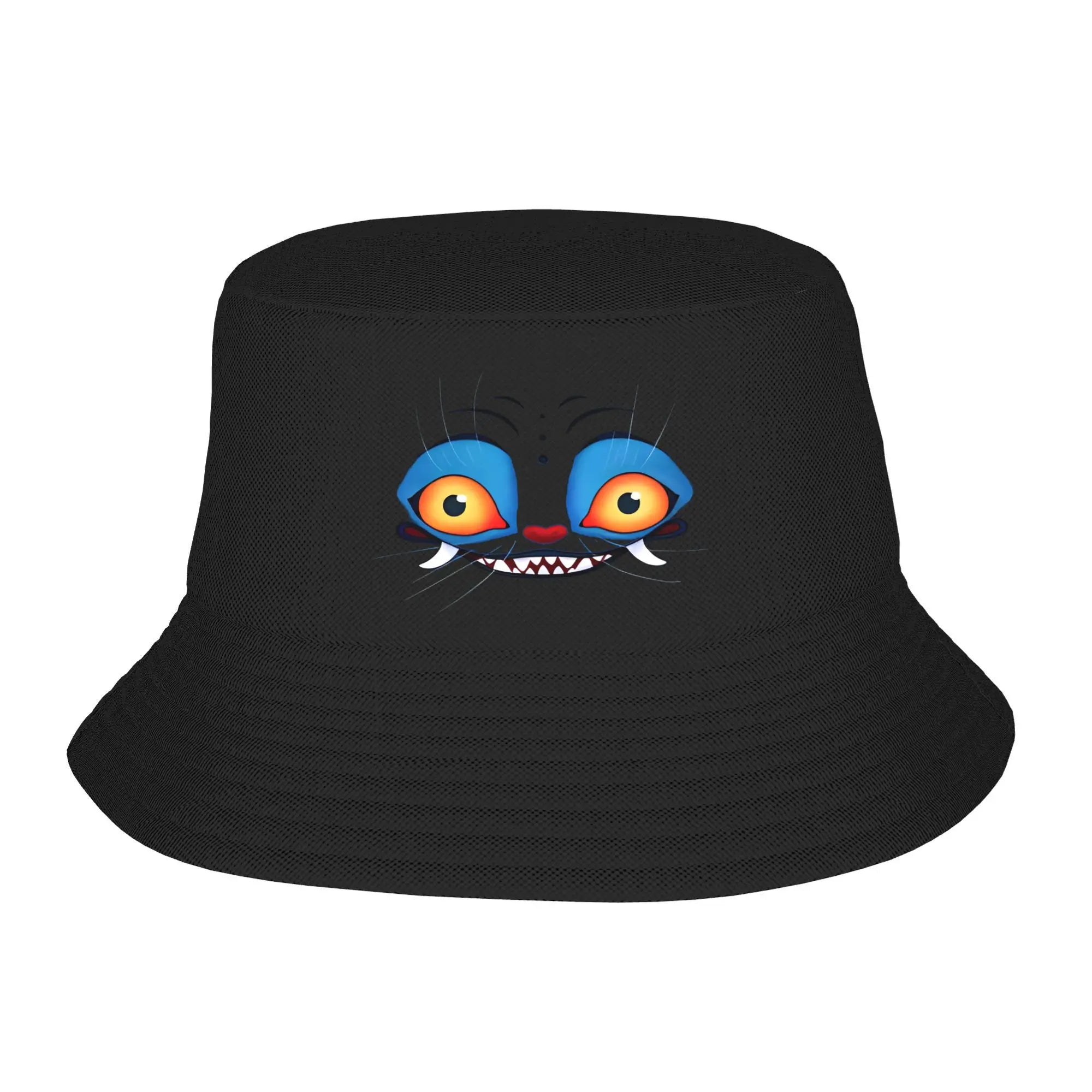 Huntrix KPop Demon Hunters Logo Bucket Hat Summer Beach Vacation Getaway Headwear Merch Fisherman Caps for Woman Panamka