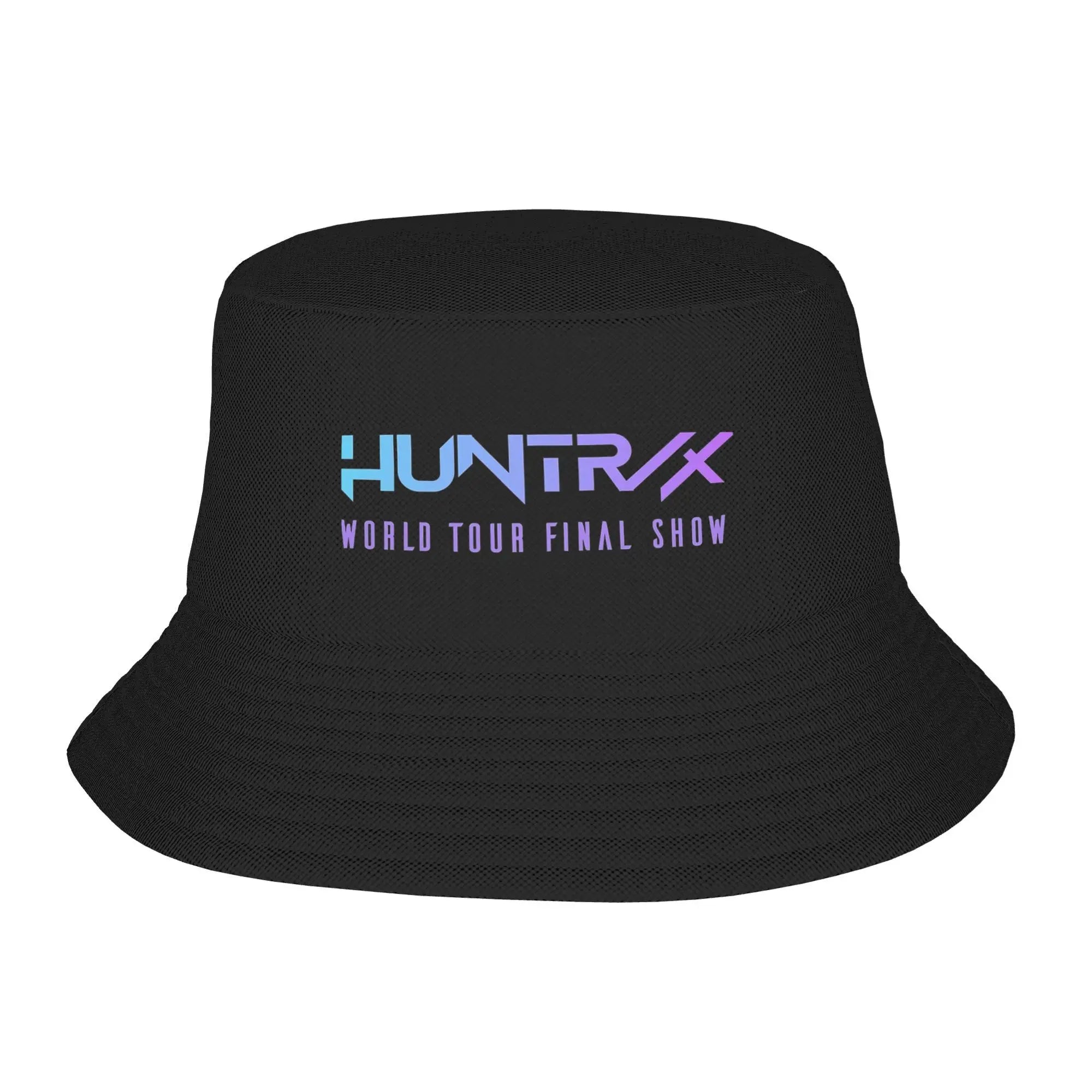 Huntrix KPop Demon Hunters Logo Bucket Hat Summer Beach Vacation Getaway Headwear Merch Fisherman Caps for Woman Panamka