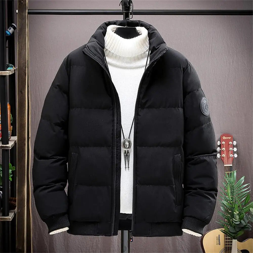 Winter Coats Men 2026 New Thick Warm Parkas Puffer Jackets Bomber Jackets Fashion Waterproof Designer Luxury Men Down Jackets