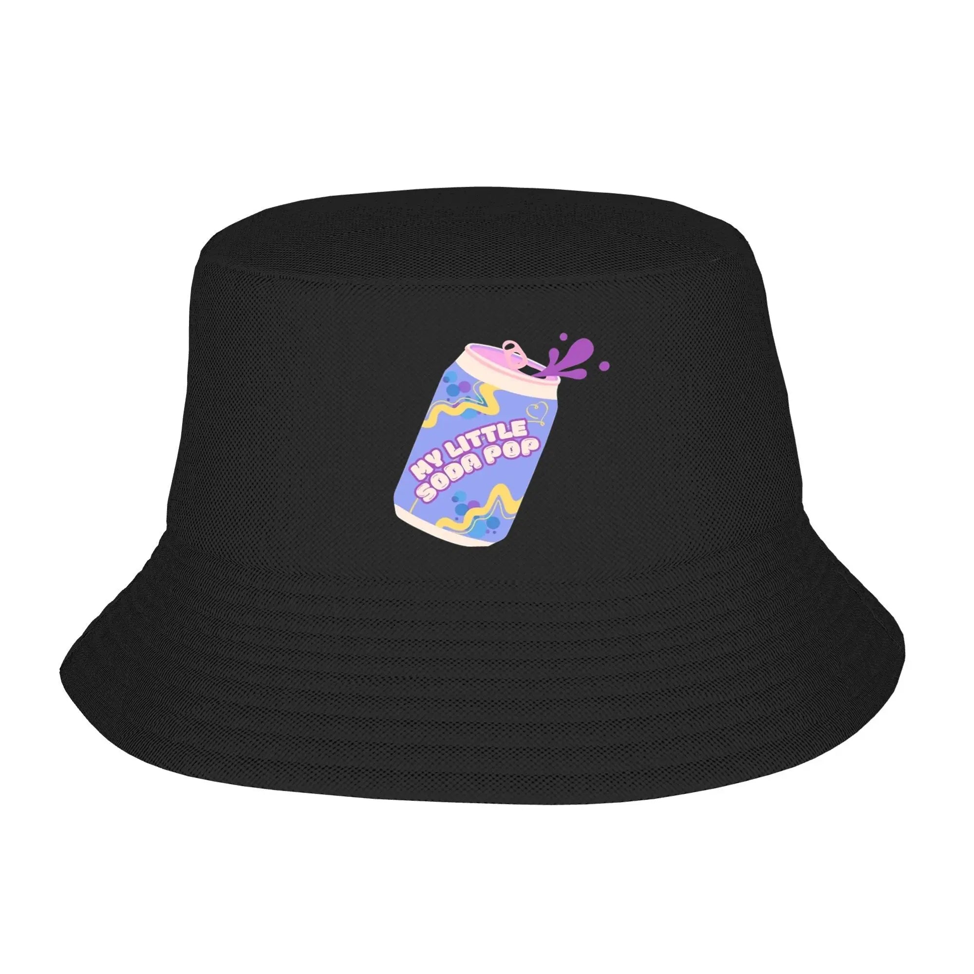 Huntrix KPop Demon Hunters Logo Bucket Hat Summer Beach Vacation Getaway Headwear Merch Fisherman Caps for Woman Panamka