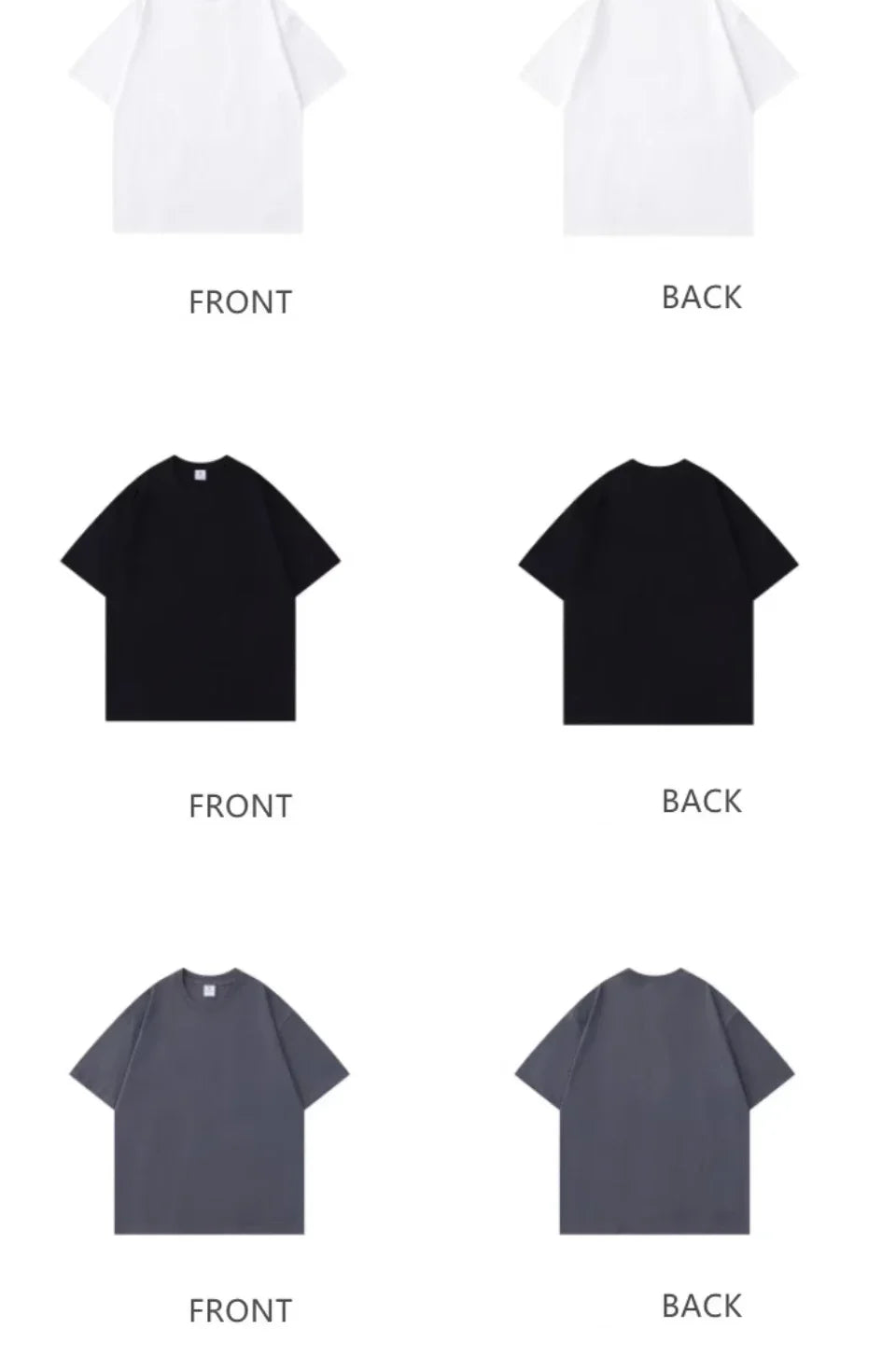 100% pure cotton summer high-end brand men's short sleeve round neck fashionable style half sleeved top breathable T-shirt