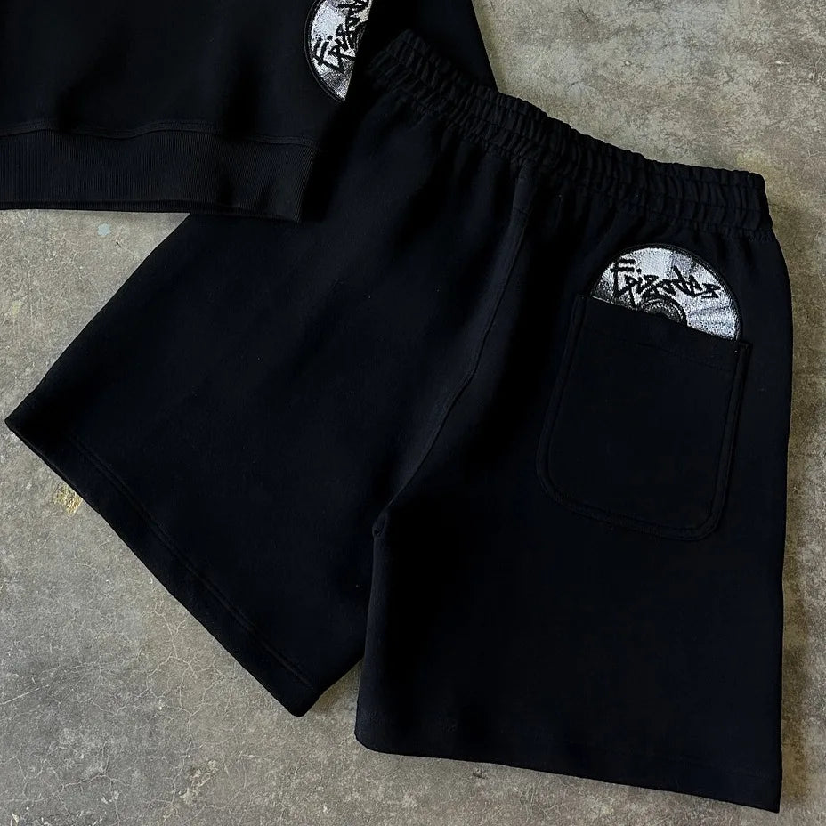 2025 New Hoodie Fashion Street Style Versatile Personalized Embroidery Hoodie Men's and Women's Casual Hoodie Pants